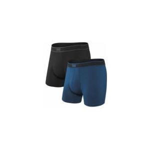 Boxershort Saxx Men Daytripper Black City Blue Heather 2-Pack-L