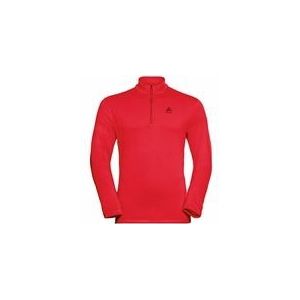 Longsleeve Odlo Men Mid Layer 1/2 Zip Berra Chinese Red-XXL