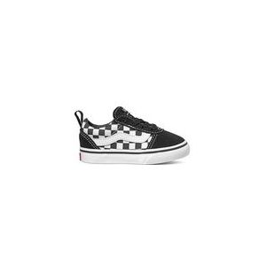 Vans Toddler Ward Slip-On Checkered Black True White-Schoenmaat 19