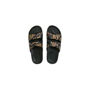 Freedom Moses - Serpant Black - Slipper - Multi - Waterdicht Polyester, Antislipzool