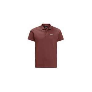 Polo Jack Wolfskin Men Essential Polo Barn Red-L