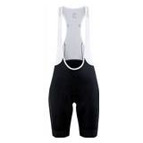 Fietsbroek Craft Women Adv Endurance Lumen Bib Shorts Black-M