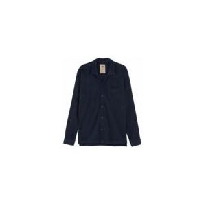 Shirt OAS Men Navy Terry Camisa-XXL