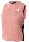 The North Face - Ma S/S Crop - Tanktop - Rose Dawn Light Heather