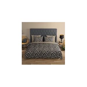 Dekbedovertrek Good Morning Spotted Grey Katoen-140 x 200 / 220 cm | 1-Persoons