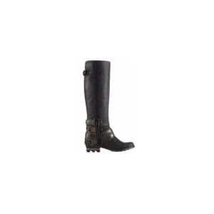 Sorel Women Lolla Tall Black Mud-Schoenmaat 37 (UK 4)