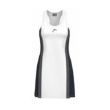 HEAD - Club - Tennisjurk - Navy White - 85% Polyester, 15% Elastaan