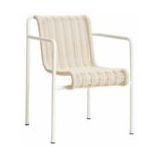 Tuinstoel HAY Palissade Cord Dining Armchair Cream White
