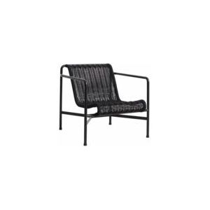 Tuinstoel HAY Palissade Cord Lounge Chair Low Anthracite