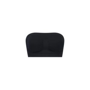 Bye Bra - Soft Touch Seamless Tube Top - Zwart - Corrigerend Ondergoed