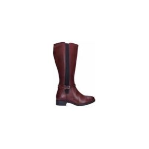 Dameslaars JJ Footwear Coalville Bordo Leer Kuitmaat XXL-Schoenmaat 43