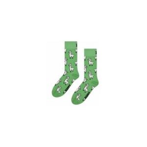 Happy Socks Unisex Llama Green-Schoenmaat 36 - 40