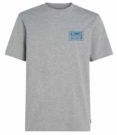 O'Neill - Beach Graphic T-Shirt - Zilver Melee - 100% Katoen