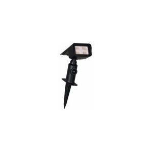 Motion Sensor Spotlight Luxform Intelligent Solar Rosario Black 30-600 Lumen