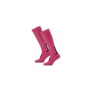 Skisok Poederbaas Pink (2 pack)-Schoenmaat 39 - 42