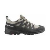 Salomon X Ward Leather GTX - Wandelschoen - Vintage Khaki Black - Leer/Textiel - 345g