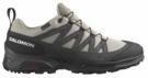 Salomon X Ward Leather GTX - Wandelschoen - Vintage Khaki Black - Leer/Textiel - 345g