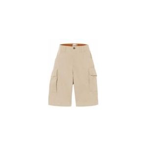 Korte broek Timberland Men Brookline Twill Cargo Short Lemon Pepper-Maat 32