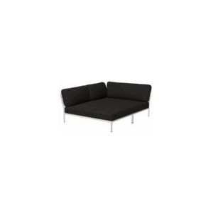 Loungeset Houe Level Cozy Corner Left Frame Muted White Cushion Char