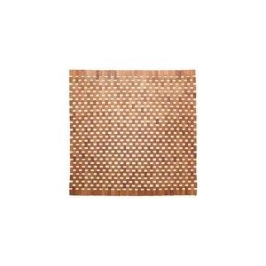 WC-mat Sealskin Woodblock Teak (Vierkant)