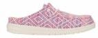 Instapper HEYDUDE Women Wendy Slip Surf Baja Blue Pink Multi-Schoenmaat 37