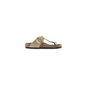 Birkenstock - Gizeh Big Buckle - Slipper - Sandcastle - Nubuckleer