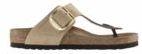 Birkenstock - Gizeh Big Buckle - Slipper - Sandcastle - Nubuckleer