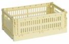 Opbergbox HAY Colour Crate Small Light Yellow