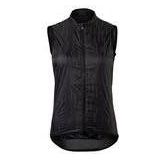 Fietsvest AGU Women Wind Body II Essential Hi-Vis Black Reflective-L