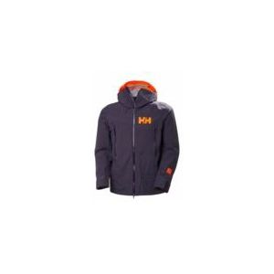 Ski Jas Helly Hansen Men Sogn Shell 2.0 Jacket Black Grape-XXL