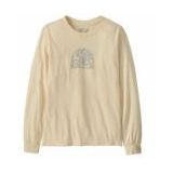 Patagonia - Kids L/S Graphic T-Shirt - Beige - Trui