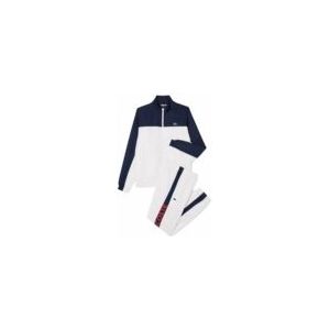 Lacoste - WH8989 - Trainingspak - White Navy Blue Grenadine - 100% Polyester