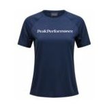 Peak Performance - Active Tee - Sportshirt - Blue Shadow - 100% Gerecycled Polyester