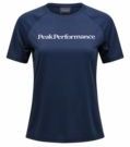 Peak Performance - Active Tee - Sportshirt - Blue Shadow - 100% Gerecycled Polyester
