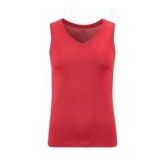 Ondershirt Odlo Women V-Neck Singlet Active F-Dry Light American Beauty-XS