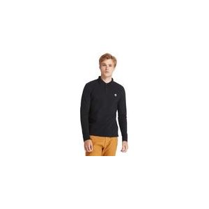 Polo Timberland Men LS Millers River Polo Slim Black-S