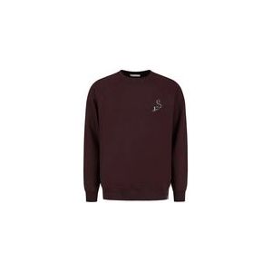 Trui Blue Loop Men Blue Fleece Husky Sweater Wine-S