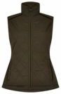 Dubarry - Heywood - Bodywarmer - Olive - Gerecycled Fleece - Getailleerd Ontwerp