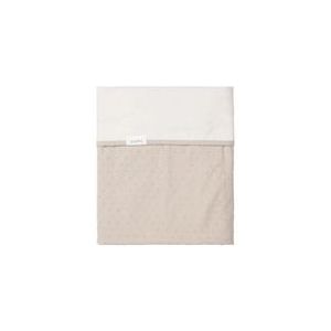 Ledikantdeken Koeka Cotton Fleece Napa Clay-100 x 150 cm