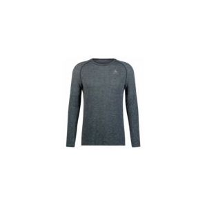 T-Shirt Odlo Men Crew Neck L/S Essential Seamless Grey Melange-M