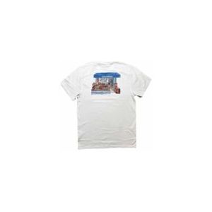 T-Shirt Edmmond Studios Men Mini Market Plain White-XL