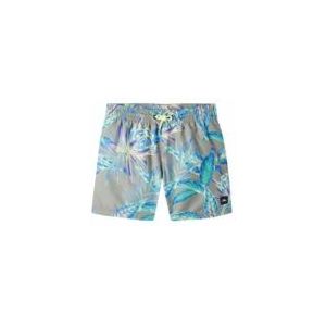 Zwembroek O'Neill Boys Cali Print 13 inch Green Tropical Flower-Maat 152