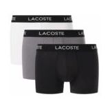 Lacoste - 5H2394 - Boxershorts - Zwart/Grijs/Wit - Set van Drie