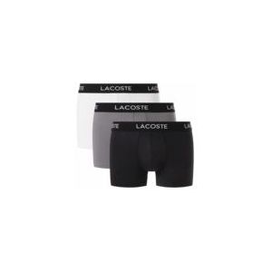 Lacoste - 5H2394 - Boxershorts - Zwart/Grijs/Wit - Set van Drie