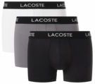 Lacoste - 5H2394 - Boxershorts - Zwart/Grijs/Wit - Set van Drie