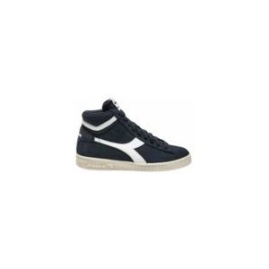 Diadora Women Game L High Suede Waxed Blue Denim-Schoenmaat 37