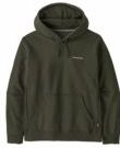 Patagonia - Boardshort Logo Uprisal Hoody - Olijfgroen - Hoodie