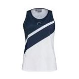 Tennisshirt HEAD Women Performance Tanktop White Print-L