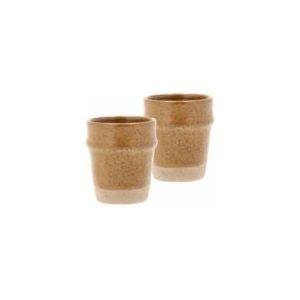 Espressokop Villa Collection Evig Amber 10 cl (Set van 2)