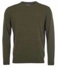 Barbour - Essential L/Wool Crew Neck - Gebreide Trui - Seaweed - Regular Fit